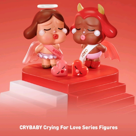 Pop Mart CRYBABY Crying‎ For Love Series Figures NIB - Picture 1 of 15